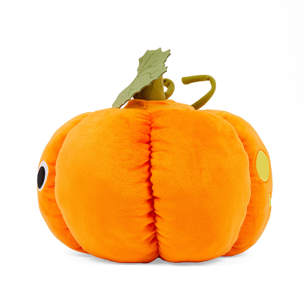 Yummy World Jack O'Lantern Interactive Pumpkin Plush with Candy Corns