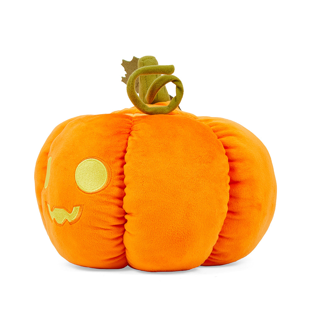 Yummy World Jack O'Lantern Interactive Pumpkin Plush with Candy Corns