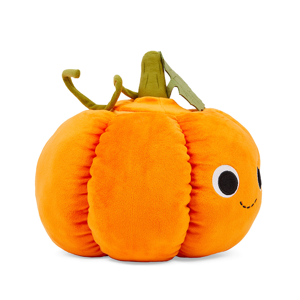 Yummy World Jack O'Lantern Interactive Pumpkin Plush with Candy Corns