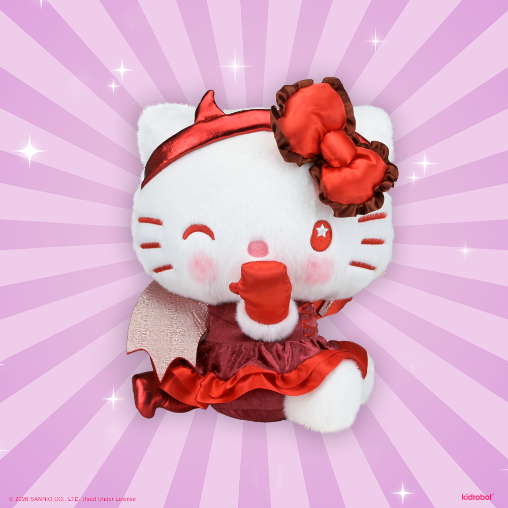 2026 CON EXCLUSIVE: Hello Kitty® Devilishly Cute Large Plush (Limited Edition of 500)  - SOLD OUT!