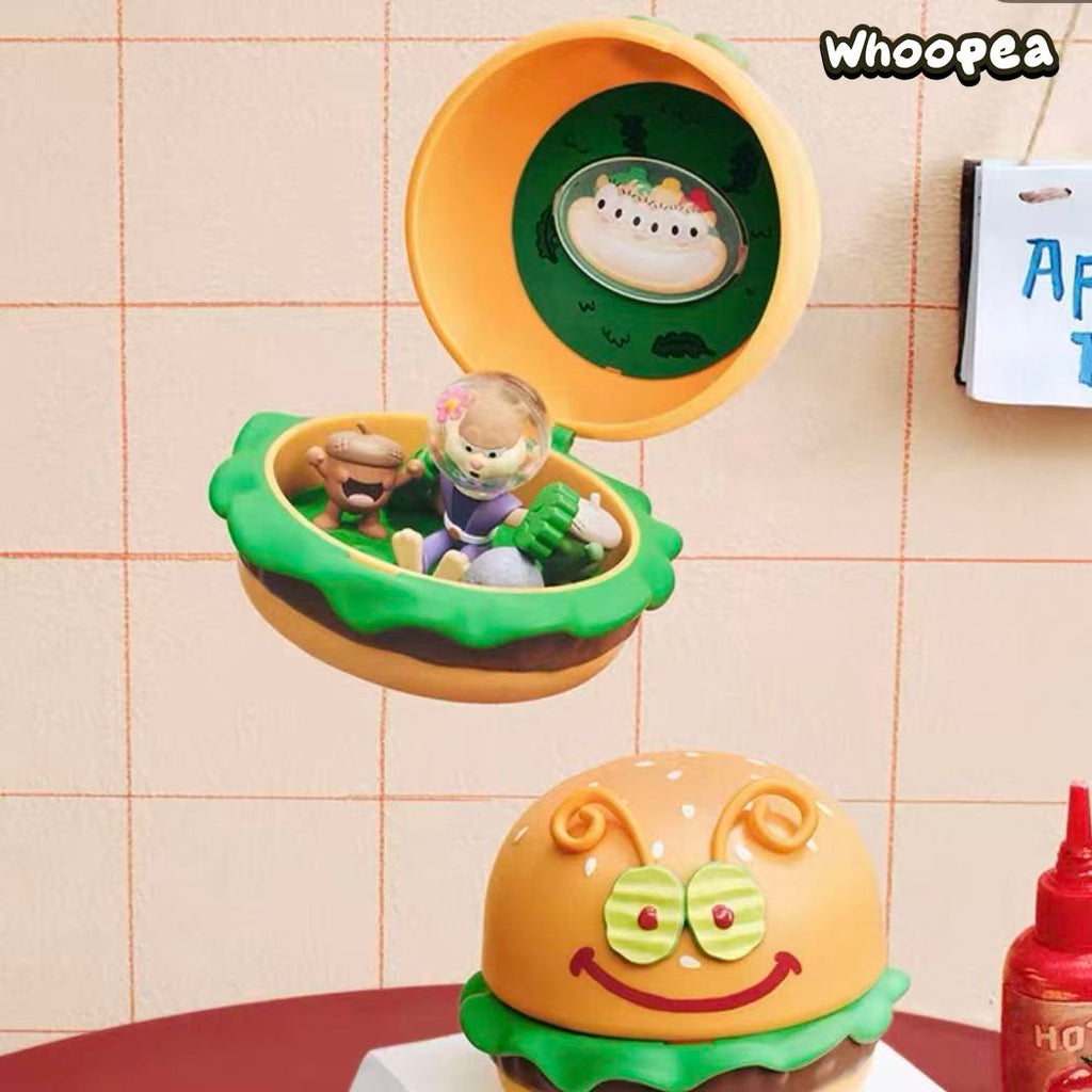 POPMART SpongeBob Krabby Patty Hot Sale Series Blind Box