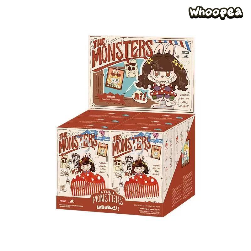 POP MART The Monsters Labubu Hair Salon Series Pendant Blind Box