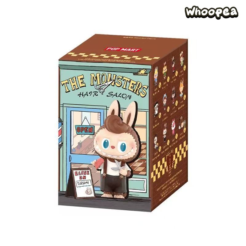 POP MART The Monsters Labubu Hair Salon Series Figure Blind Box