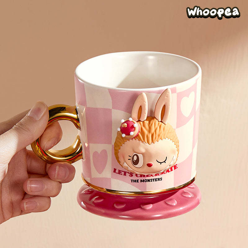The Monsters Labubu Let's Checkmate Series Mug