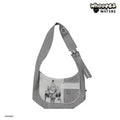 POP MART Hirono Leah Dou Airborne Messenger Patchwork Bag