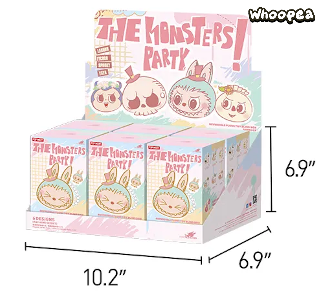 THE MONSTERS Party Series - Reversible Plush Blind Box