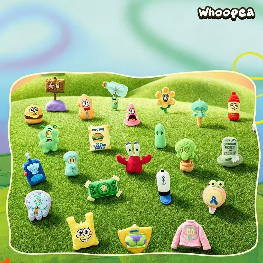 SpongeBob What's In Bikini Bottom Series Plush Sticker Blind Bag
