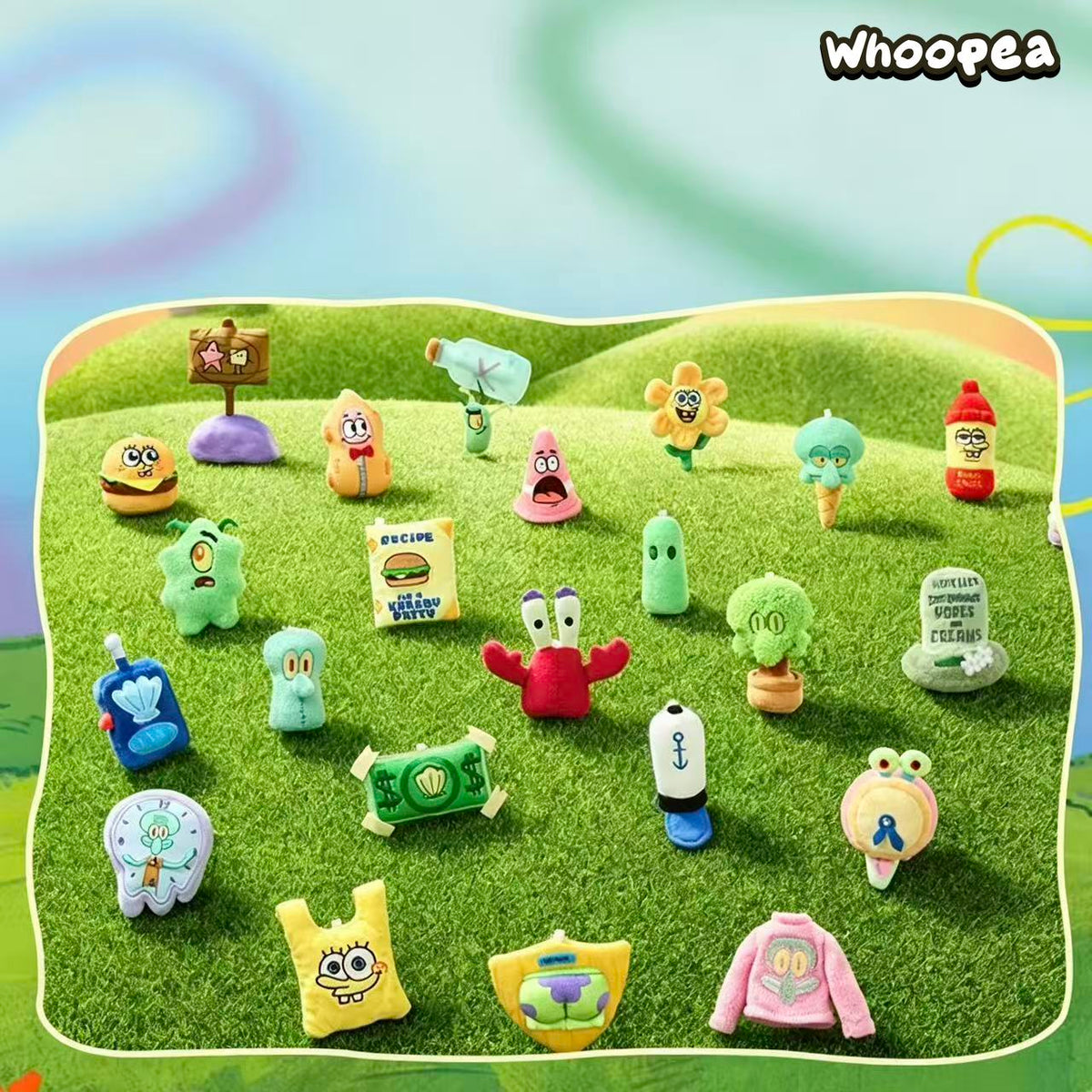 SpongeBob What's In Bikini Bottom Series Plush Sticker Blind Bag