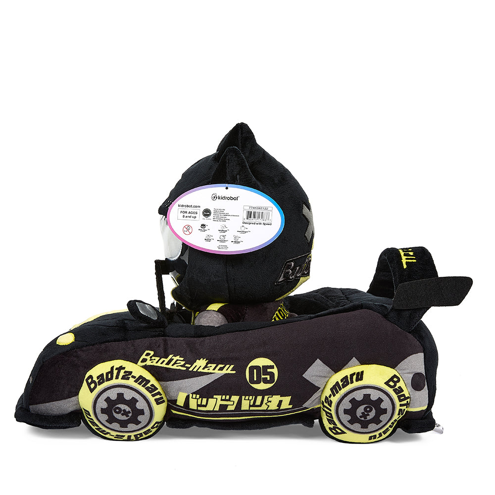 Hello Kitty® and Friends Tokyo Speed Racer 13" Plush 4-Pack Bundle - Badtz-maru®, Hello Kitty, Kuromi & My Melody® (PRE-ORDER)