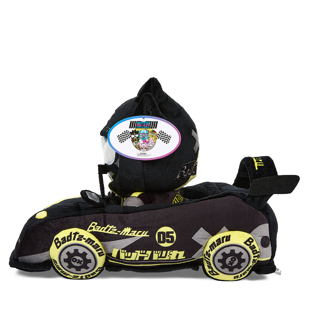 Hello Kitty® and Friends Tokyo Speed Racer 13" Plush 4-Pack Bundle - Badtz-maru®, Hello Kitty, Kuromi & My Melody® (PRE-ORDER)