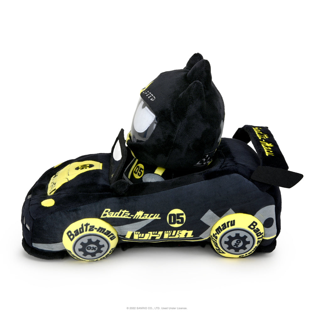 Hello Kitty® and Friends Tokyo Speed Racer 13" Plush 4-Pack Bundle - Badtz-maru®, Hello Kitty, Kuromi & My Melody® (PRE-ORDER)