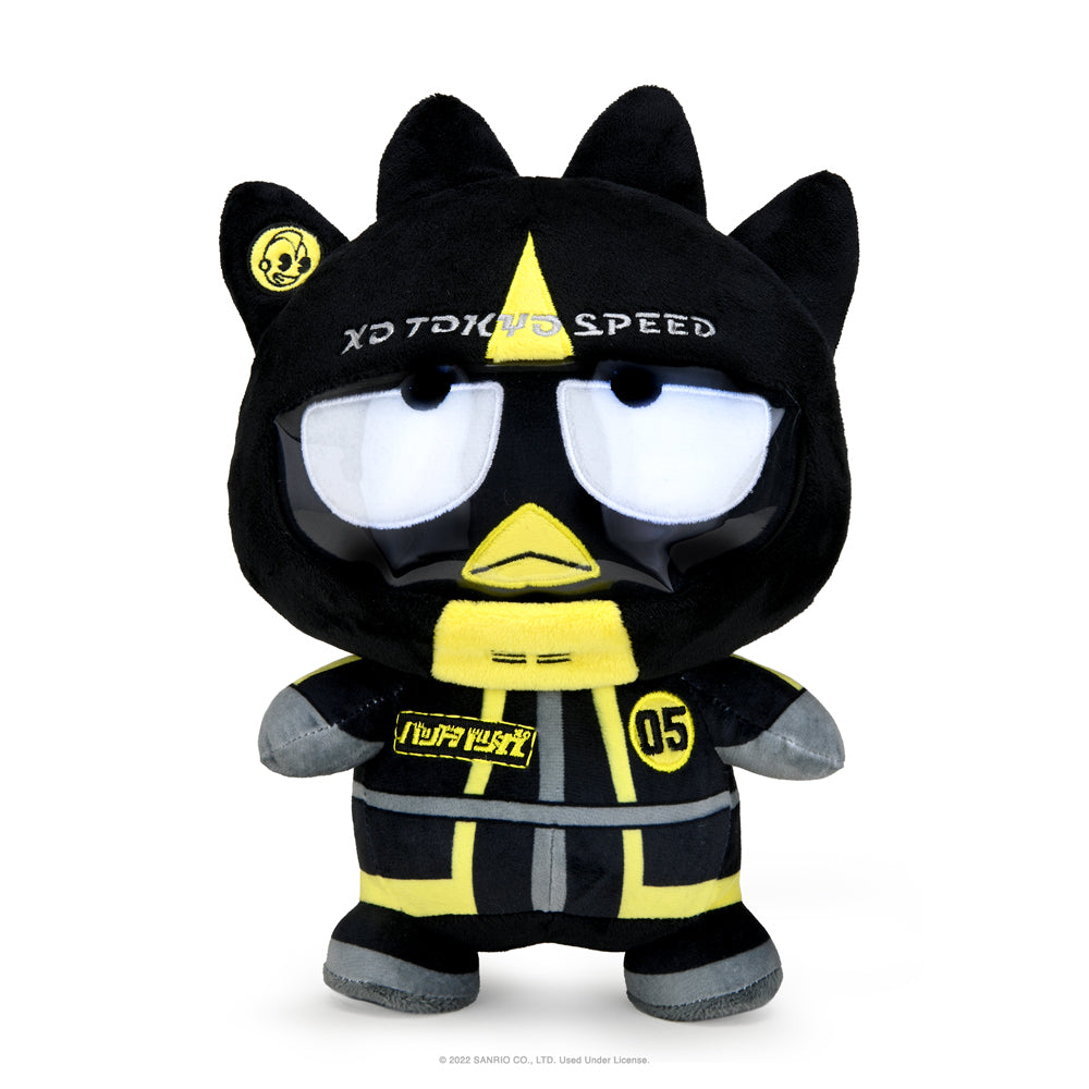 Hello Kitty® and Friends Tokyo Speed Racer 13" Plush 4-Pack Bundle - Badtz-maru®, Hello Kitty, Kuromi & My Melody® (PRE-ORDER)