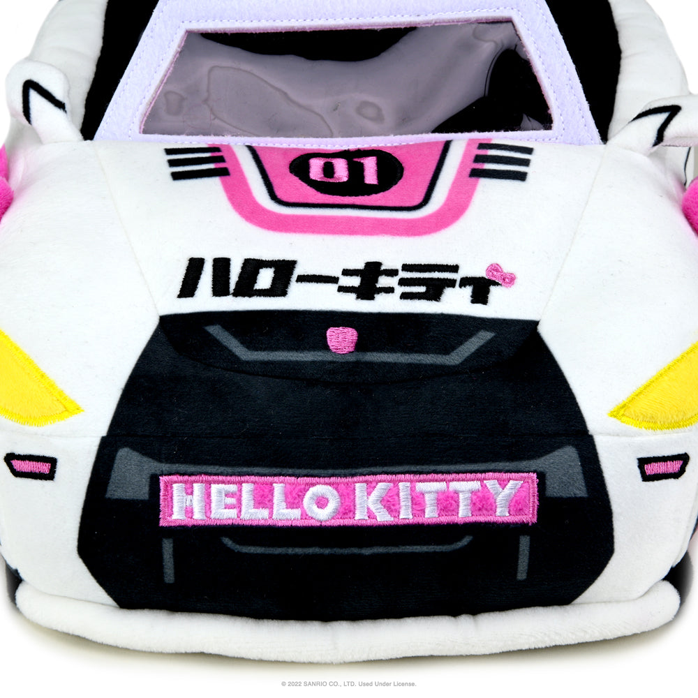 Hello Kitty® and Friends Tokyo Speed Racer 13" Plush 4-Pack Bundle - Badtz-maru®, Hello Kitty, Kuromi & My Melody® (PRE-ORDER)
