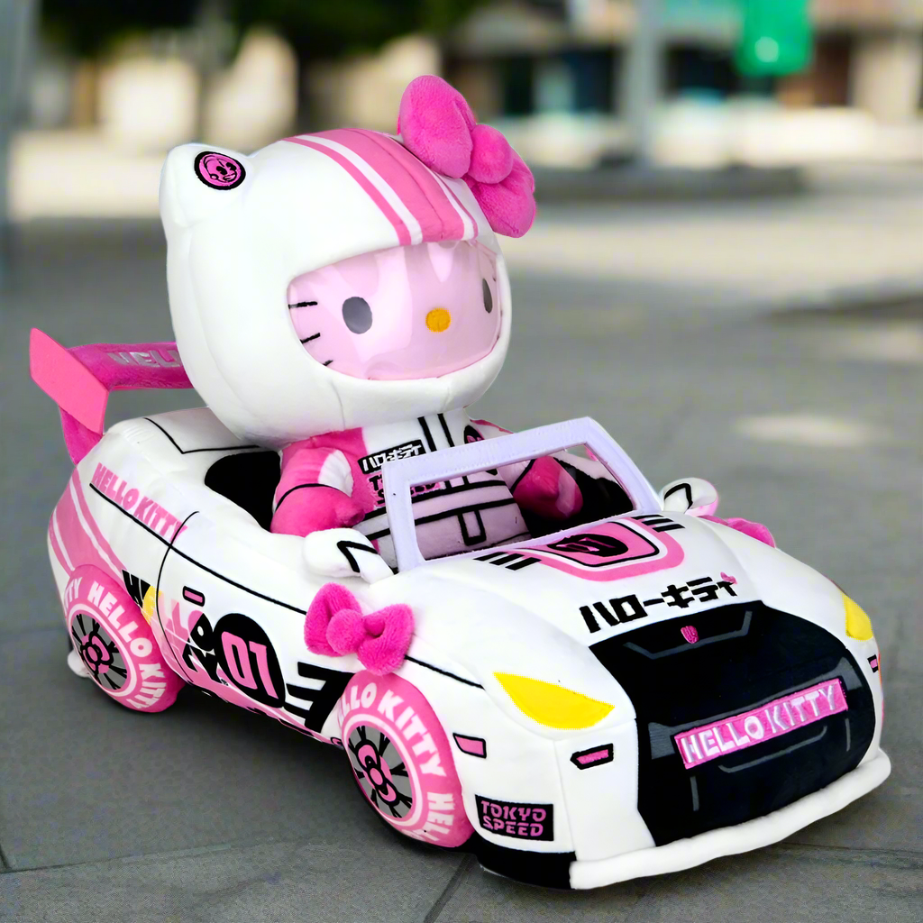 Hello Kitty® and Friends Tokyo Speed Racer Hello Kitty 13" Plush (PRE-ORDER)