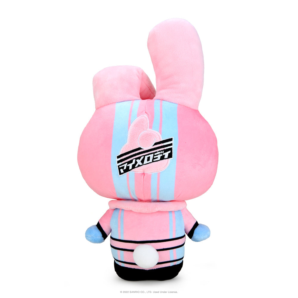 Hello Kitty® and Friends Tokyo Speed Racer 13" Plush 4-Pack Bundle - Badtz-maru®, Hello Kitty, Kuromi & My Melody® (PRE-ORDER)