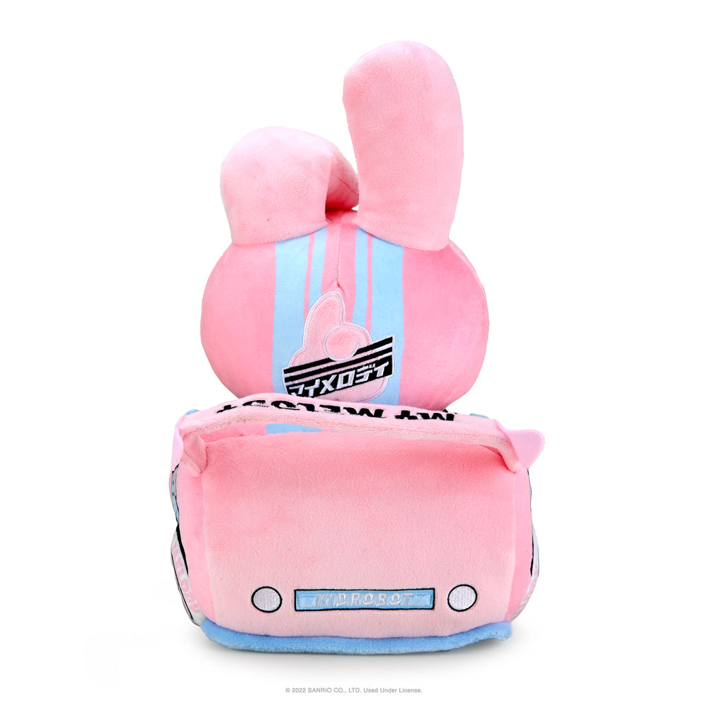 Hello Kitty® and Friends Tokyo Speed Racer 13" Plush 4-Pack Bundle - Badtz-maru®, Hello Kitty, Kuromi & My Melody® (PRE-ORDER)