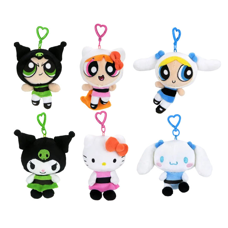 Hello Kitty® and Friends x The Powerpuff Girls - Blind Box Plush Charms (PRE-ORDER)