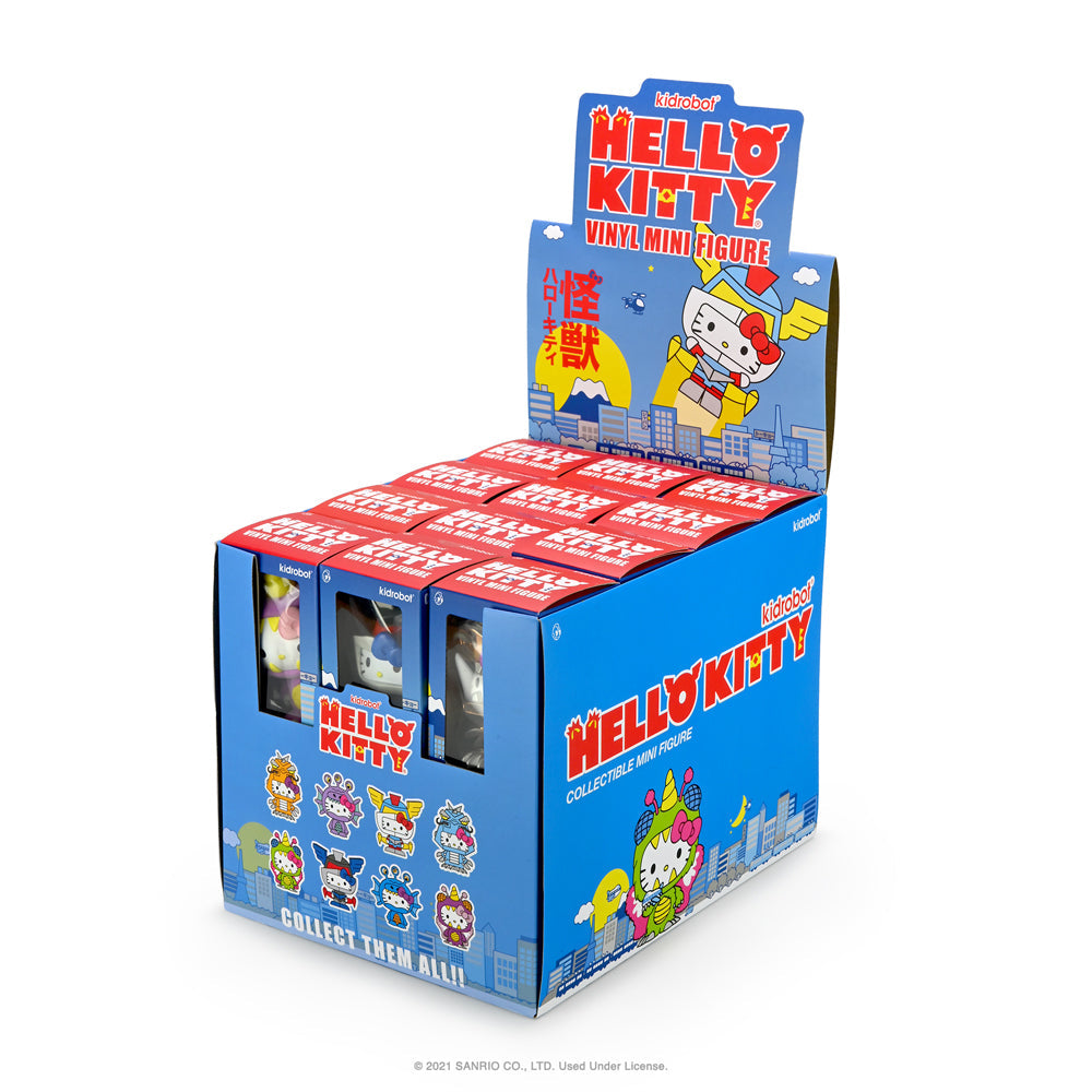 Hello Kitty® Kaiju Monsters 3" Collectible Vinyl Figures by Kidrobot