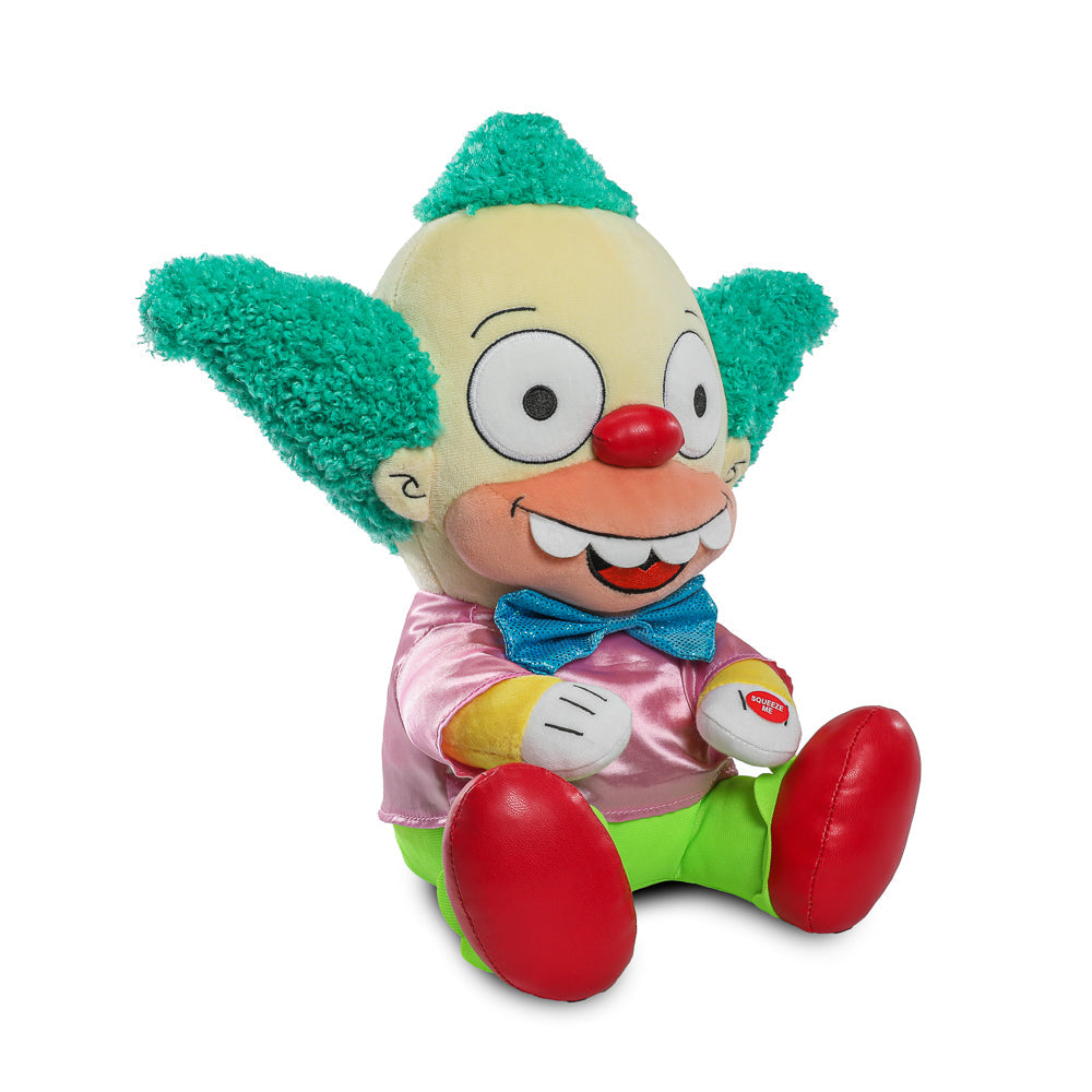 The Simpsons - Krusty the Clown 13" Plush with Sound
